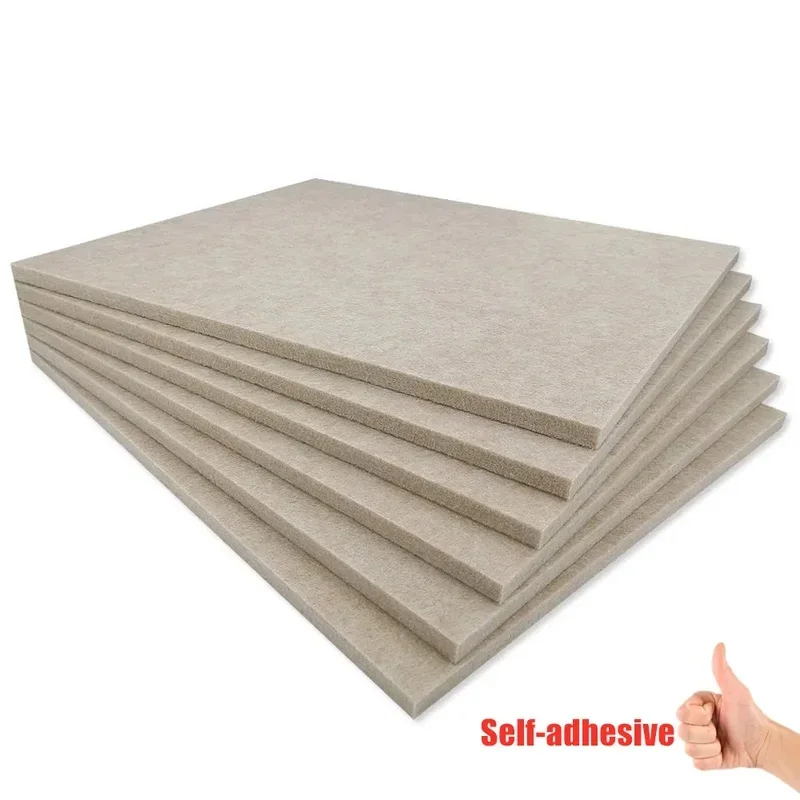 30*40CM Home Decor Sound-absorbing Panels Wall Decorative Panels Soundproofing Pads Acoustic Felt Cork Tiles Bulletin Pin Boards