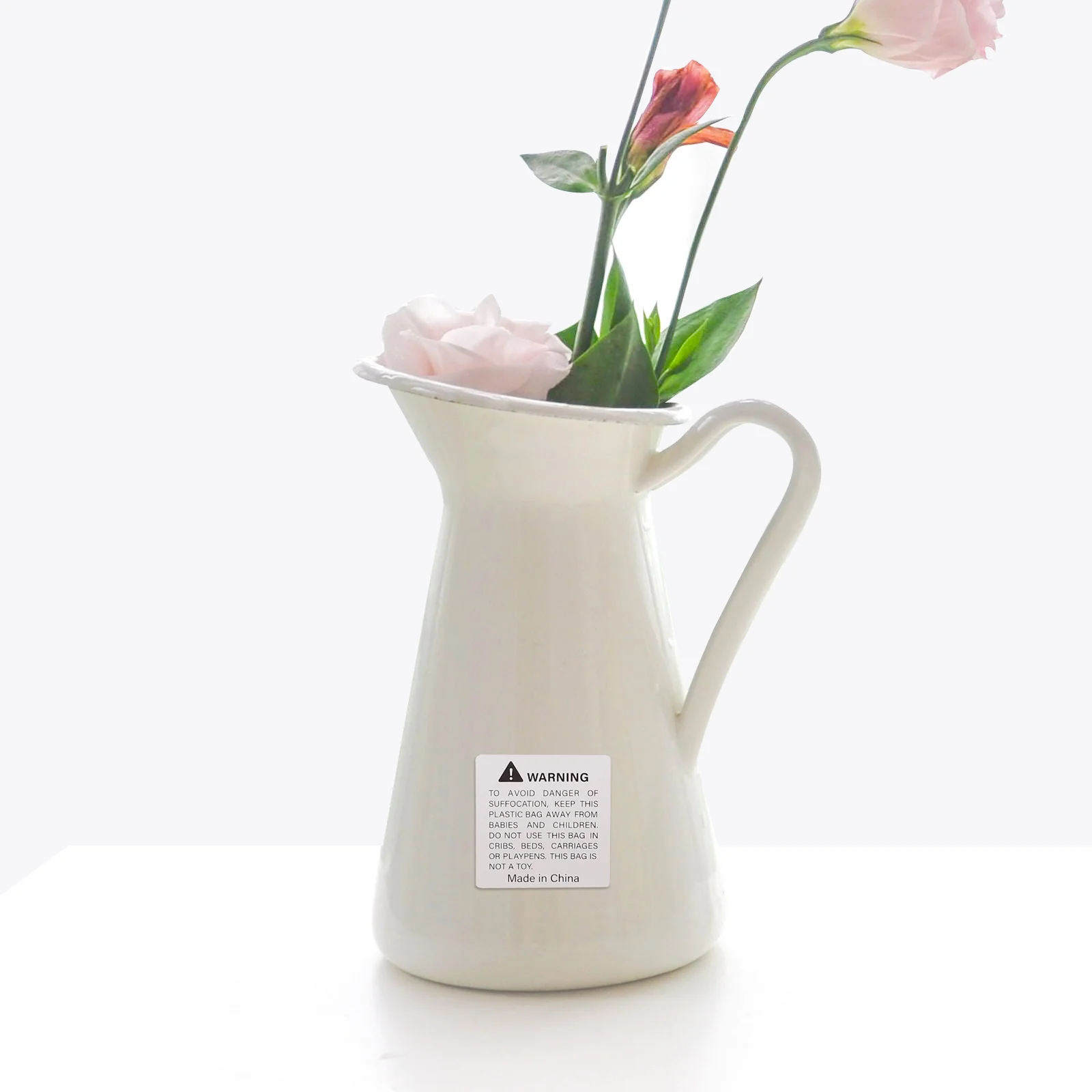 ملصق تحذيري من ورق الملصق النحاسي المتين، ملصق خطر الاختناق، تنبيه السلامة بدون بقايا، سهل الإزالة، تطبيقات متعددة