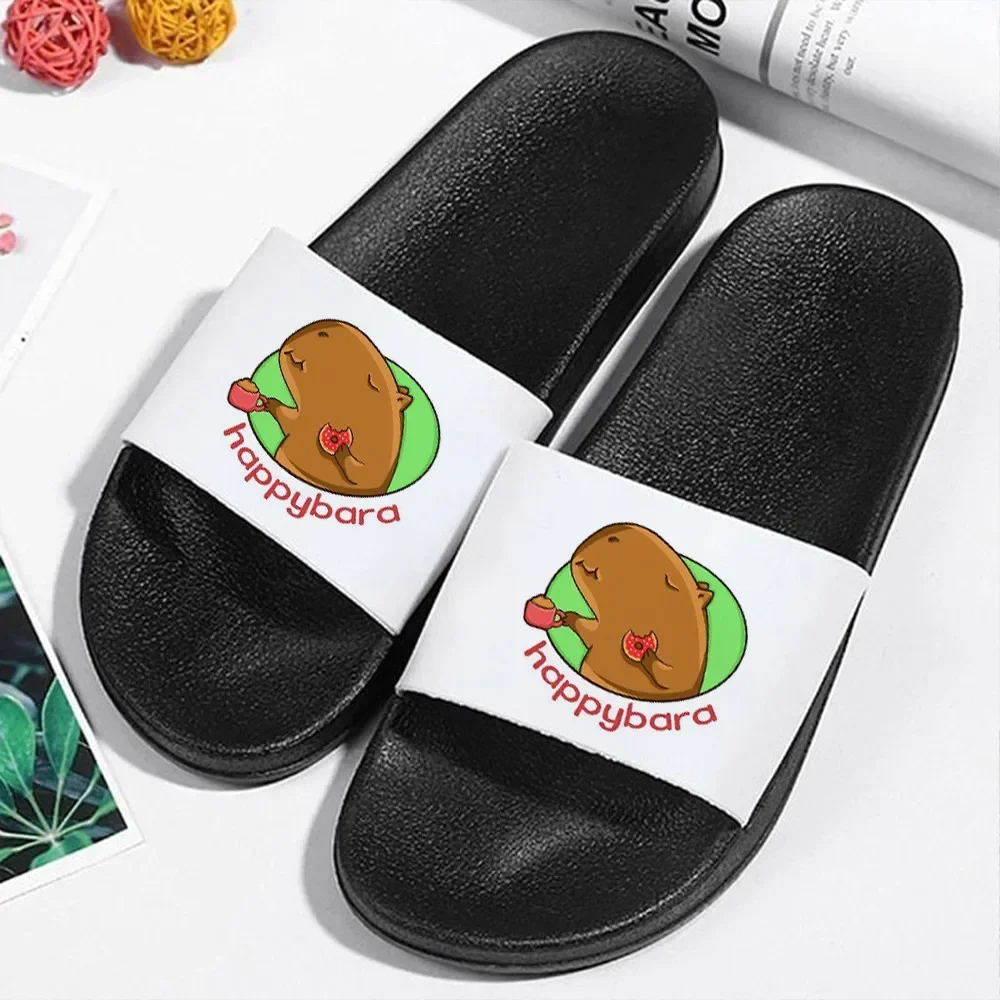 Capybaras sandal wanita pria sandal jepit anime Jepang Wanita Pria Sandal Jepang harajuku anime Jepang untuk wanita