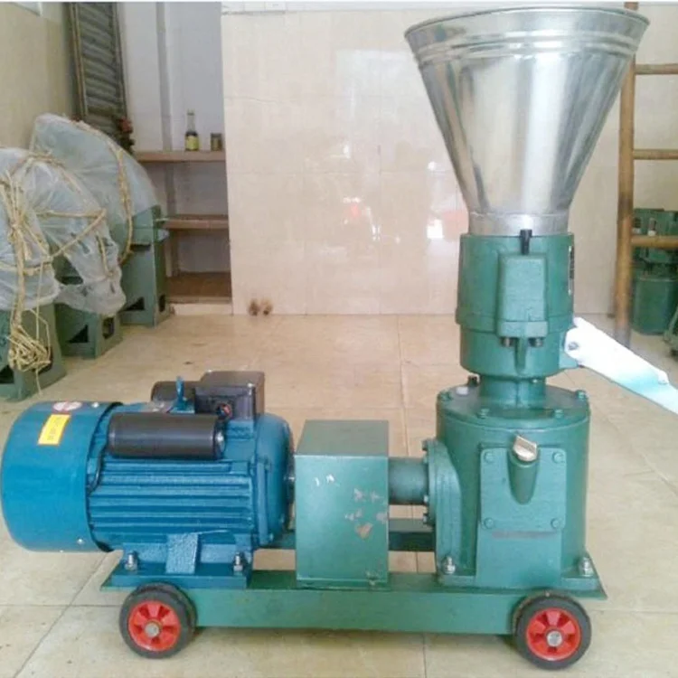 Various Production Capacity 80kg/h 1000kg/h Poultry Chicken Feed Making Pellet Machine