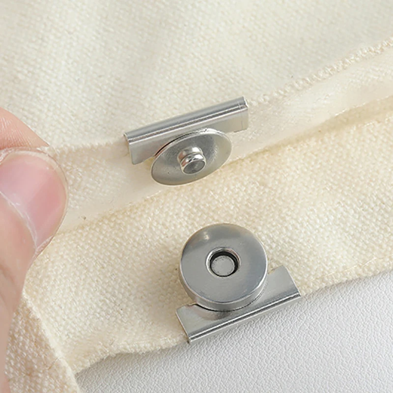 Magnetic Buckle Bag Buckle Accessories Magnet Buckle Strong Magnetic Buckle Leather Bag Buckle Button Hidden Buckle No-sew Butto