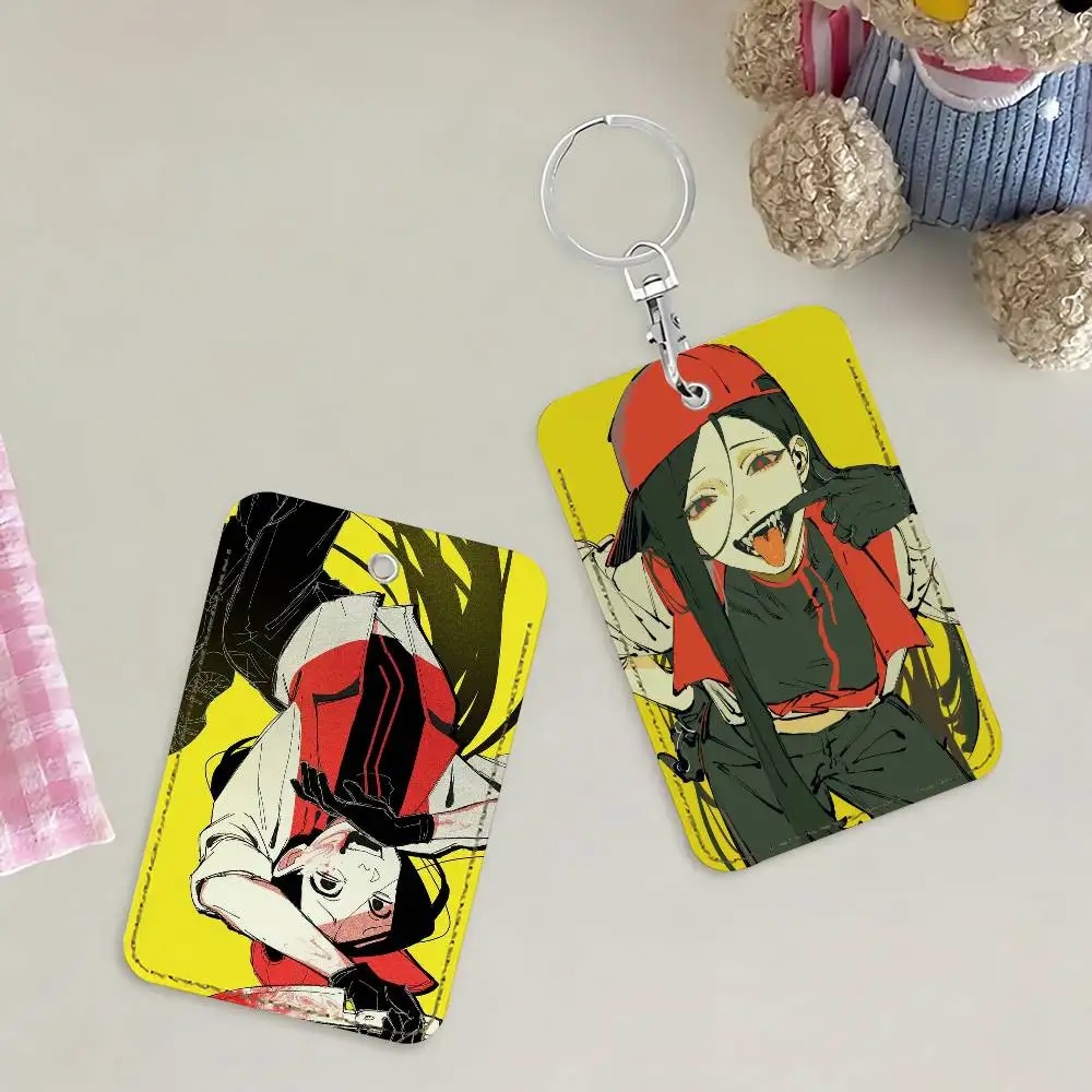 Singer Yi Xi Card Holder With Keychain Executive Protection For Bank Credit Subway Bus Case