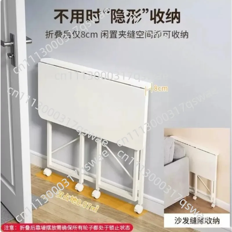 Foldable Movable Rectangular Rental House Portable Bedroom Study Room With Double Table For Camping Events