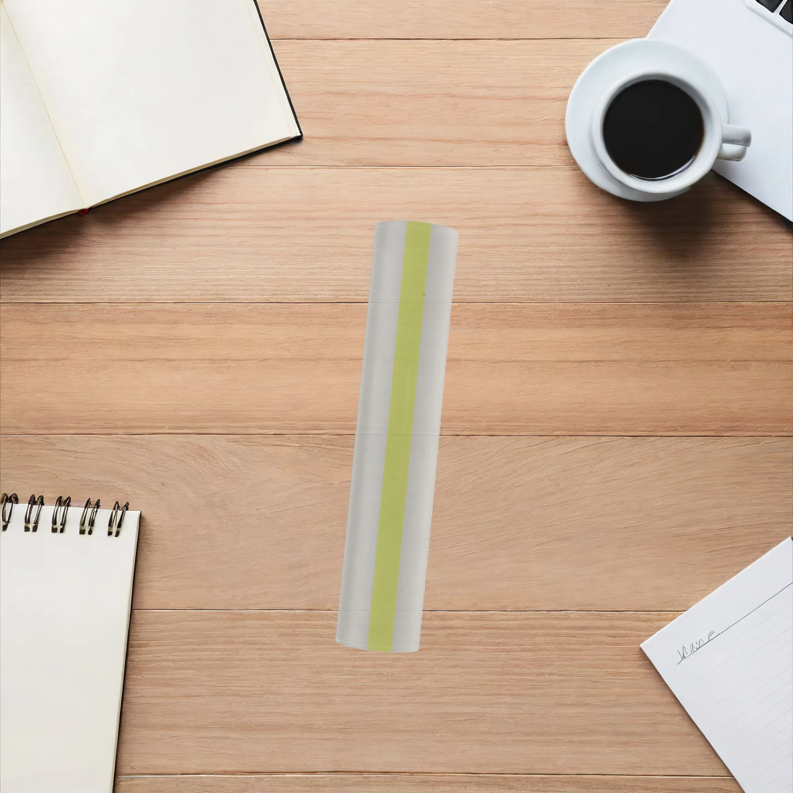 

2X Acrylic Magnifying Ruler Clear Strip-Shaped Tool For Reading Books Small Prints Drafting Office Supplies Maps Blueprints