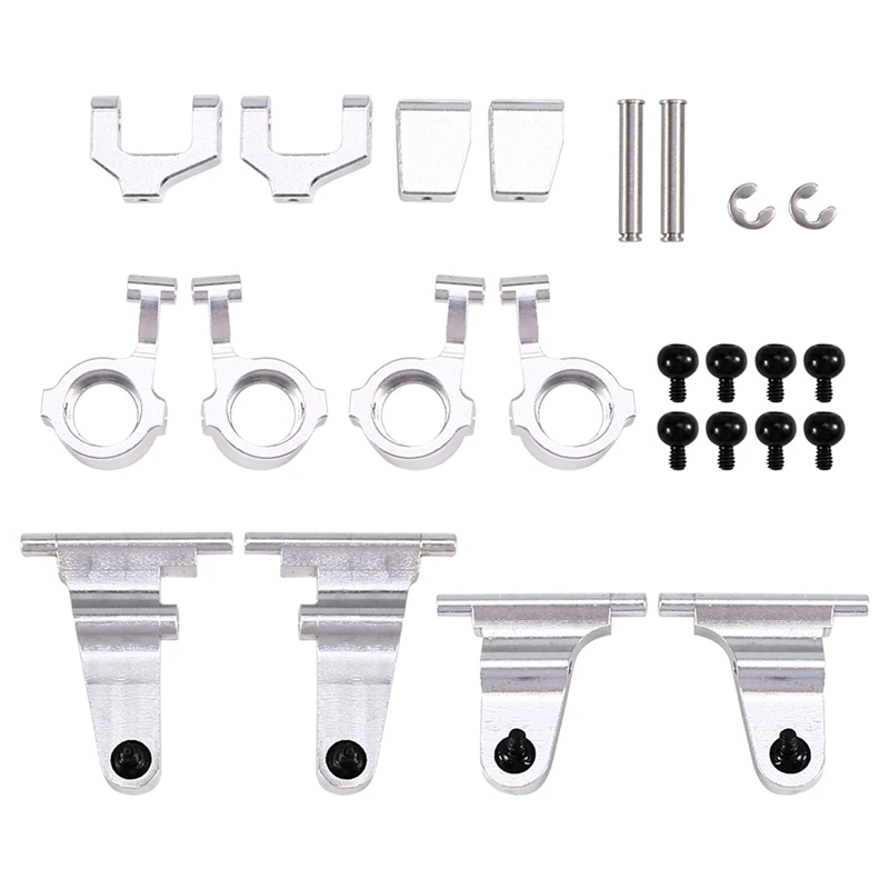 

BAAZ HOT For MX5 NXS RC Car Metal Steering Cup Upper Lower Swing Arm Set Shock Tower Bracket Body Post Upgrade Parts