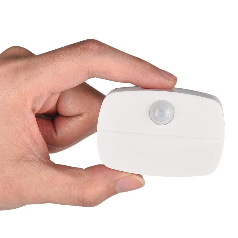 PIR LED Lamp Motion Sensor Night Light Human Body Induction Wireless Detector Automatic Light On / Off For Home Bedside Lighting