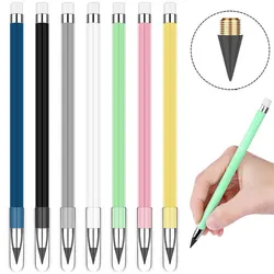 20pcs Eternal Pencil Special HB Pencil No Need To Sharp The Endless Pencil Lead-free Ink Pencils For Primary School Students