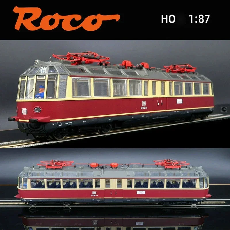 ROCO Train Model HO 1/87 European 73197 ET91 491 Intercity Glass Tram Rail Car DB Four Generations Eight Needles Train Toy