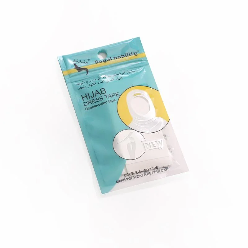 양면 Hijab 테이프 패션 뷰티 테이프 클리어 바디 강력한 투명 패브릭 접착 테이프 의류 액세서리