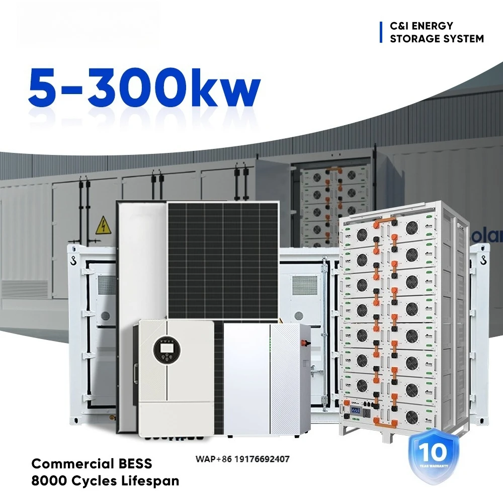 Stackable LiFePO4 Solar Battery 100kw 200kw 300kw Outdoor IP65 Industrial ESS Energy Storage System