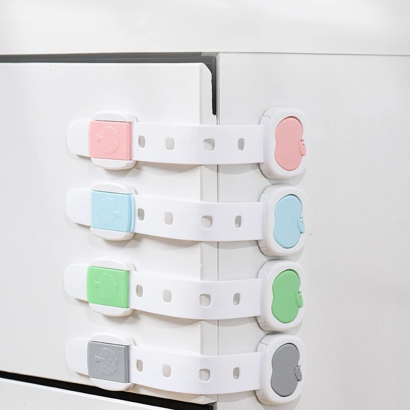 

1 шт., регулируемый замок для ящика с защитой от детей, защелки для шкафа, многоцелевой холодильник, защита от защемления детей