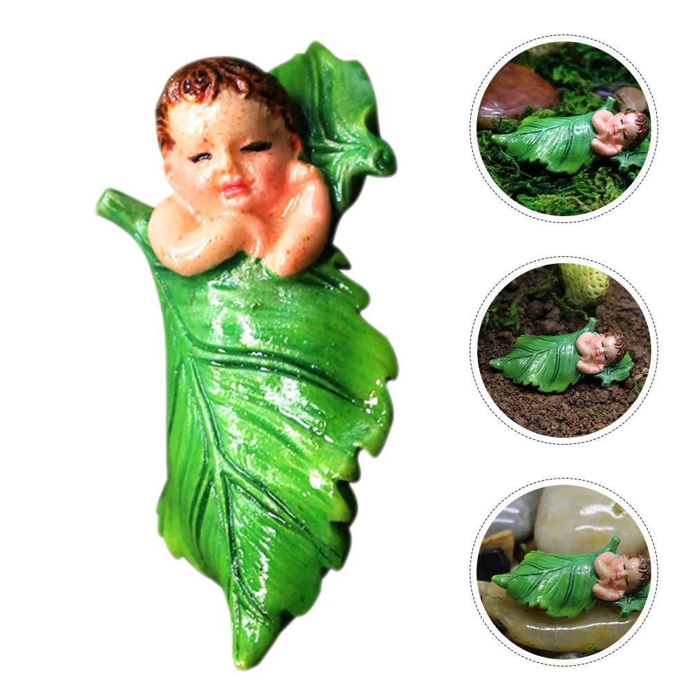 

5Pcs Resin Fairy Baby Statue Garden Decoration Small Landscape Ornament for Planter Pot Outdoor Garden Decor Sculpture