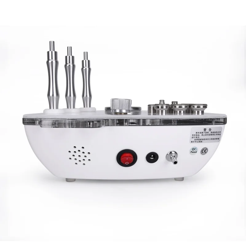 Professional Diamond Microdermabrasion Machine with Water Spray 65-68cmHg Suction Facial Exfoliation Skin Dermabrasion Machine