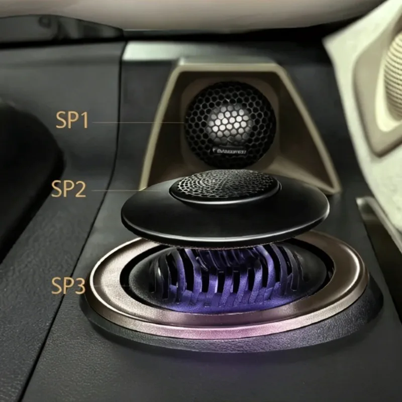 Applicable to 23 Elfa 40 series lifting tweeter with ambient light, a pair of Wilfa instrument panel speakers
