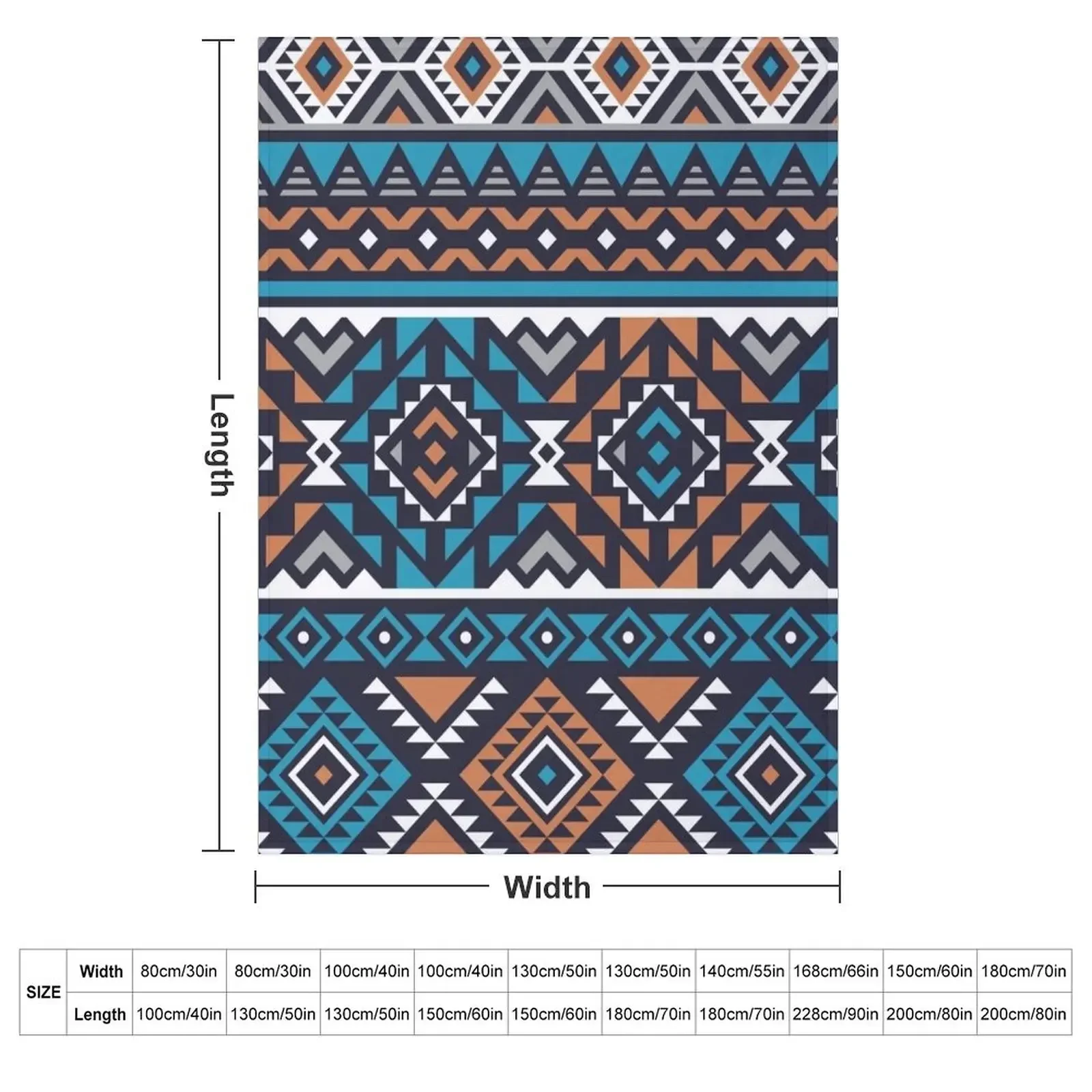 Ndebele Fashion Tribal Pattern African Style Geometry Art Throw Blanket Cute Thermals For Travel Hairys Blankets