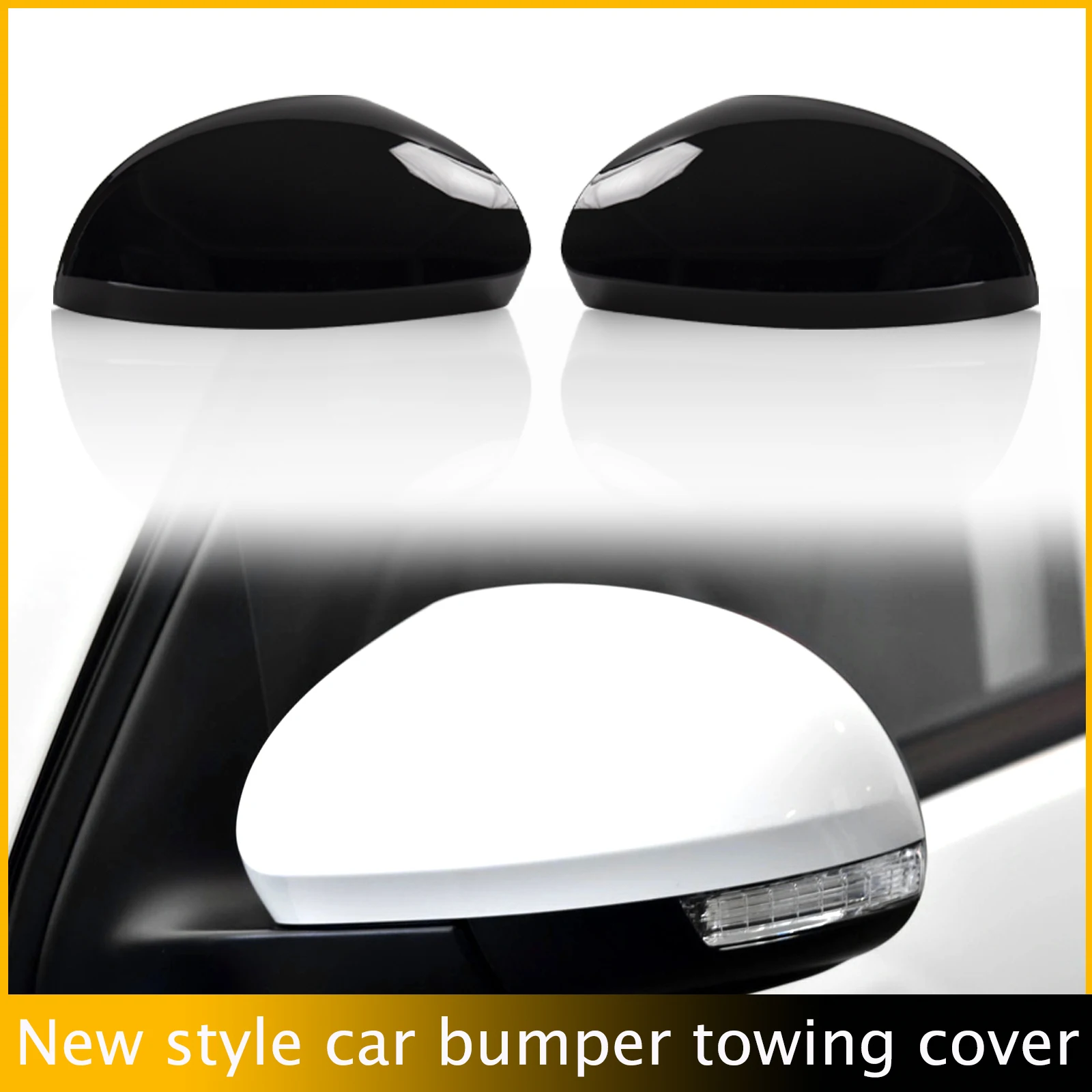 

for VW Tiguan 2009-2017 Sharan 2012-2019 Skoda Yeti 2014-2017 Door Rearview Mirror Cover Cap Housing Fit