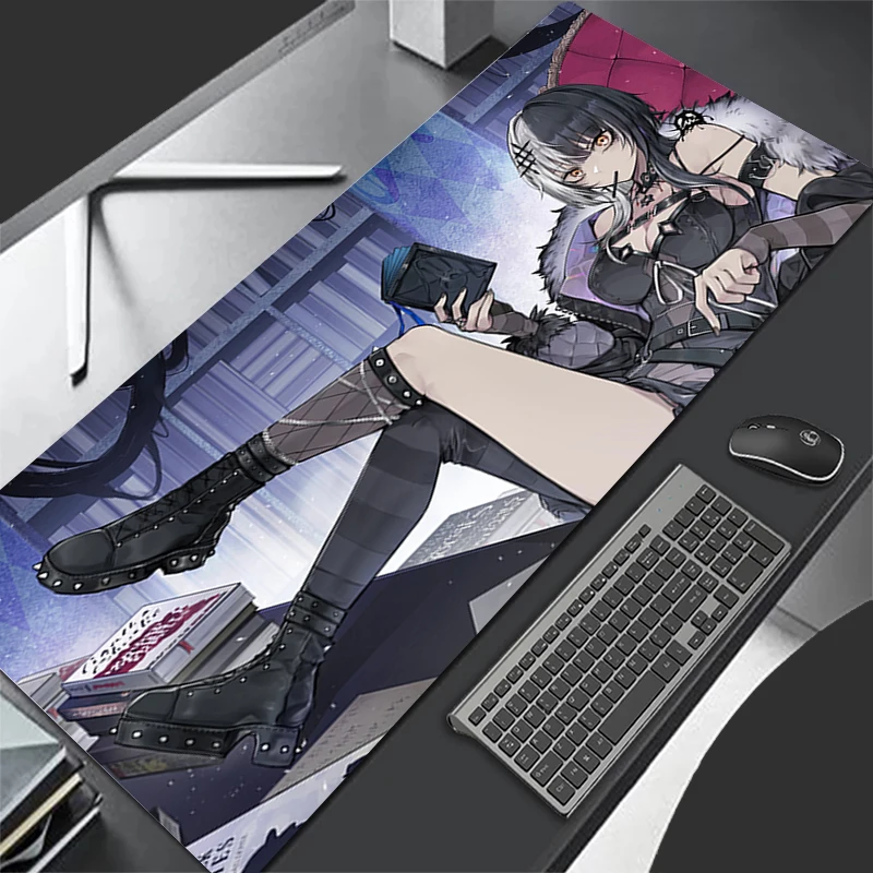 Gaming-Mauspad, Schreibtischunterlage, Hololive Shiori Novella Gamer, professionelles Premium-Mauspad, Geschwindigkeitsregelung, Zubehör, Tastatur-Pad