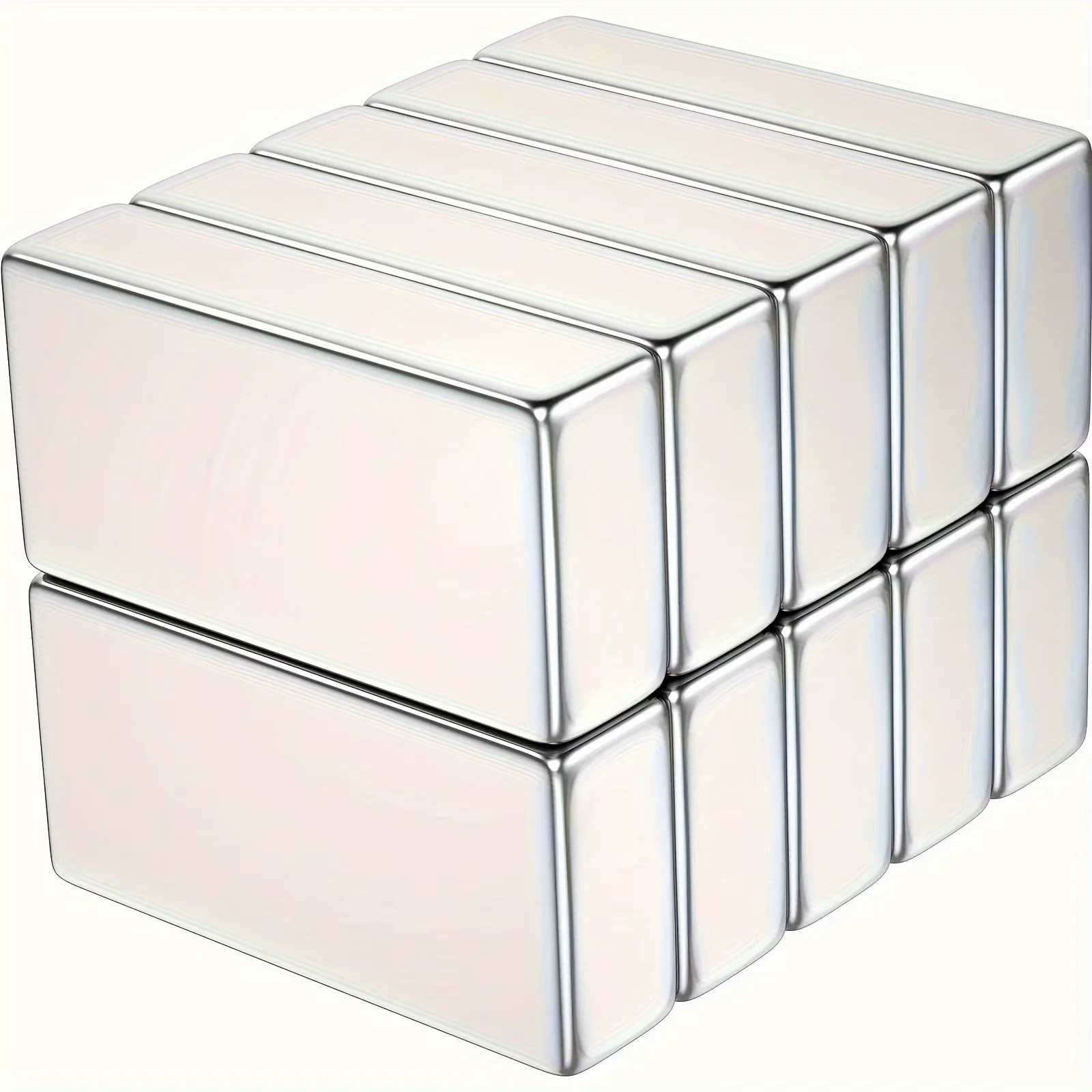 10 قطعة 20x10x5 شريط مغناطيس ، مغناطيس مستطيل لتخزين المكتب والأدوات ، مغناطيس التخزين ، مغناطيس الخريطة ، مغناطيس إغلاق الدرج