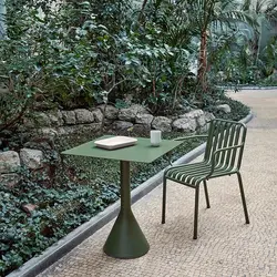 Mesa de café com design moderno para varanda, lounge externo do jardim criativo, mesas minimalistas, mesa para salão, casa acessórios