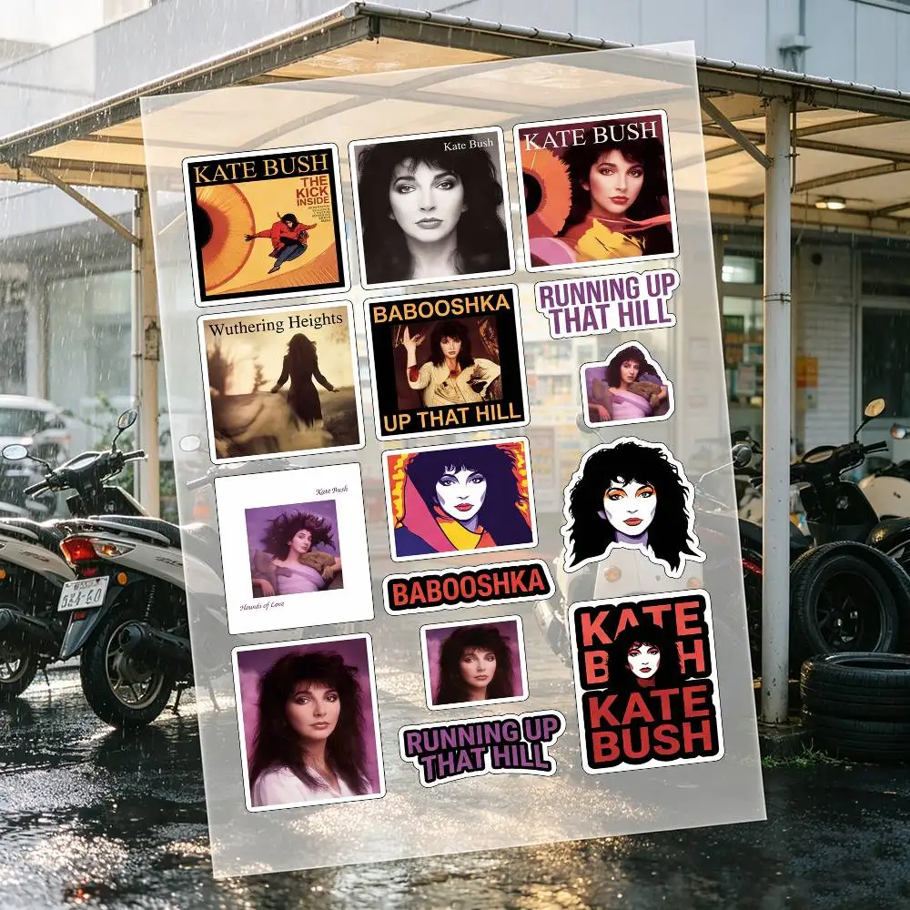 Singer K-Kate Bush Motorcycle Stickers Car Body Vinyl Stickers Laptop Wall Decals Car Modification Accessories