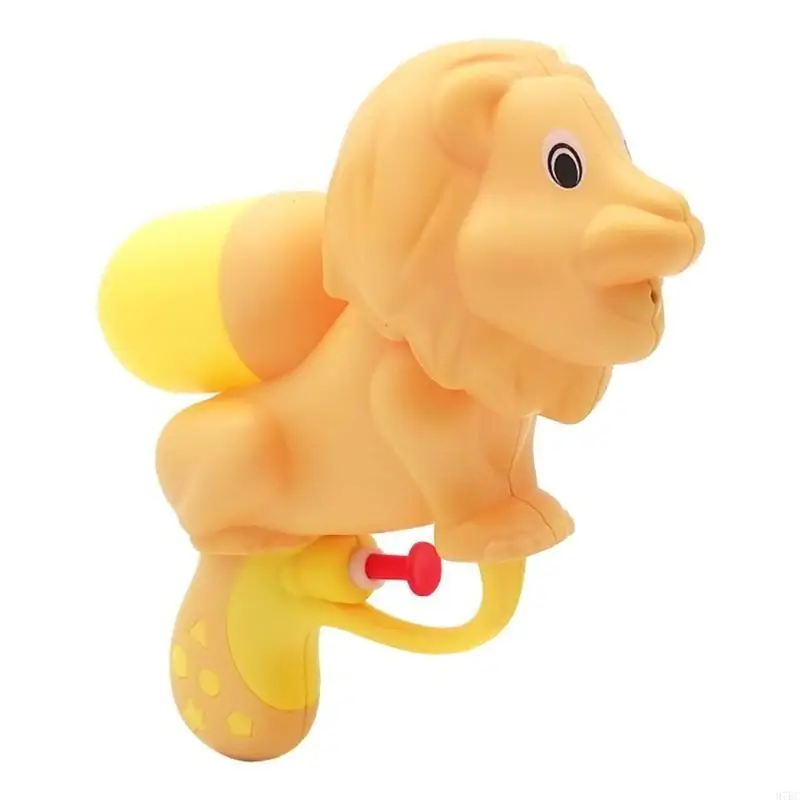 97BC Zabawka do pływania dla dzieci Zabawka do basenu z wodą Kreskówka w kształcie zwierząt Prasa Zabawka w sprayu Basen w wodę