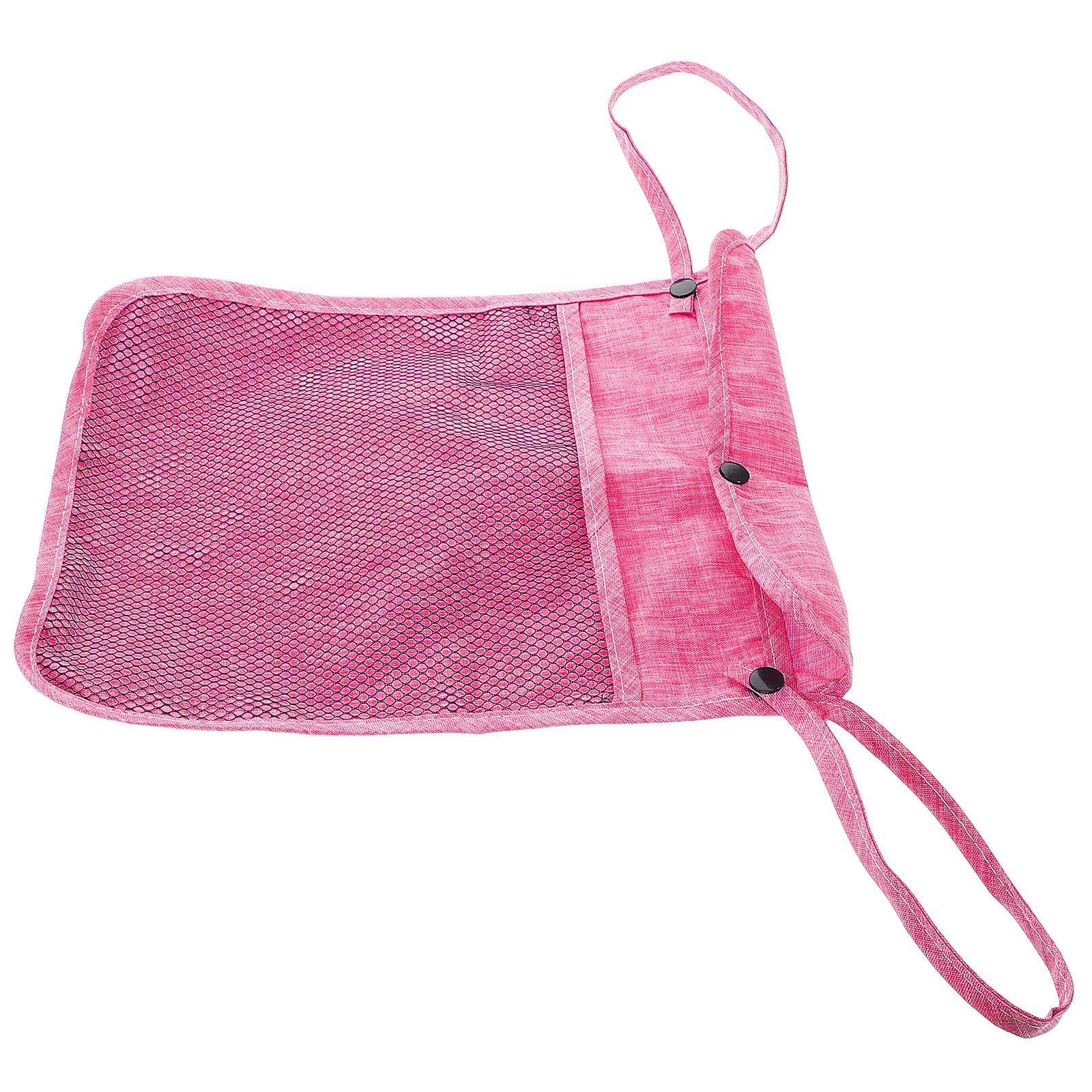 

Сумка-органайзер для детской коляски из льна, большая вместимость, для хранения подгузников и бутылочек, дорожная сетчатая сумка для аксессуаров детской коляски