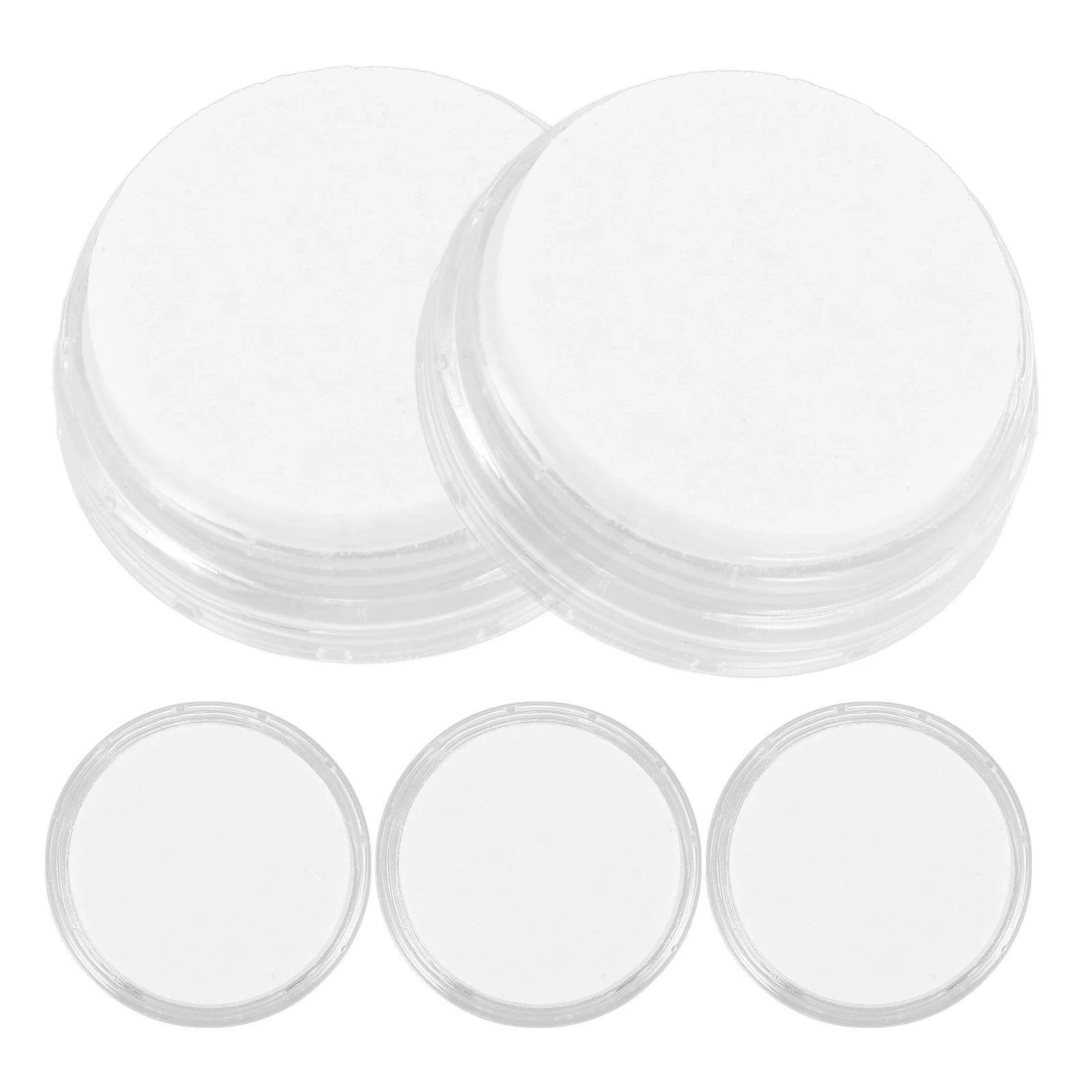 

5pcs Aquarium Air Stone Pieces Reusable Oxygen Fish Tank Diffuser Pad Safe Bubbles Uniform Replacement For Kx35 Hydroponic