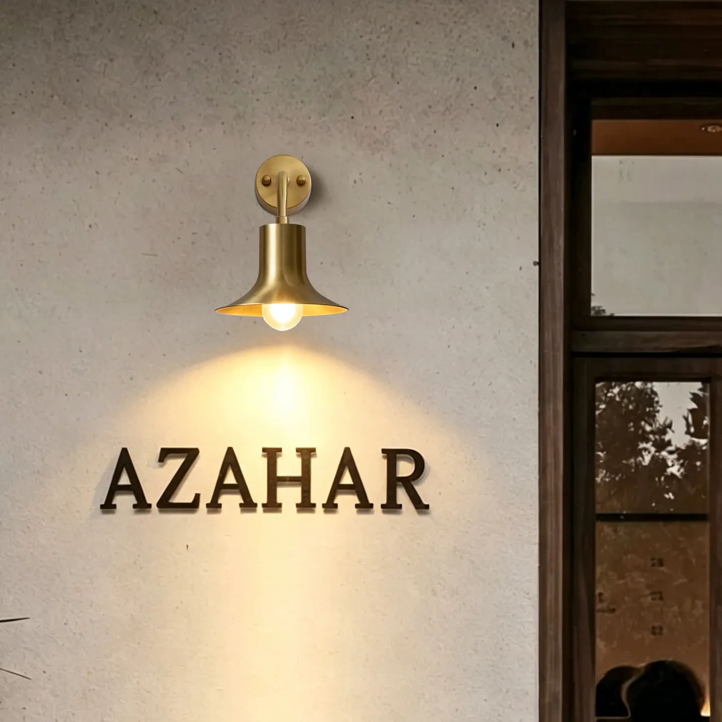 Retro Brass Wall Lamp Reading LampS Sign Aisle Corridor Staircase Lighting Lamp Bedroom Bedside Light