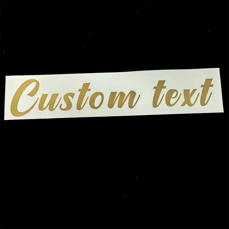 50PCS Custom Transfer Sticker Shiny Gold Silver Company Logo Wedding UV Print Personalized 3D Transfer Sticker