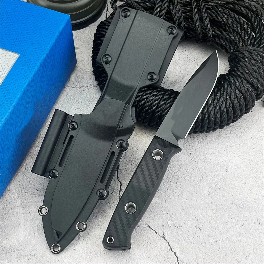 

New BM Bushcrafter 163BK Outdoor Knife Camping Defense Straight Knife Wilderness Survival Tactical Knife