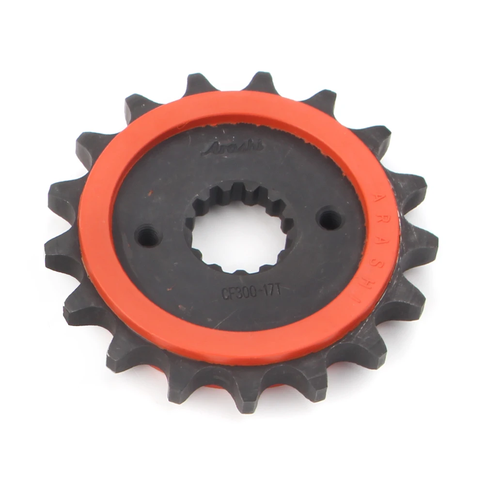 Front Motorcycle Engine Chain Drive Sprocket 17T For Suzuki GSXR1300 1999 2000 2001 2002 2003 2004 2005 2006 2007