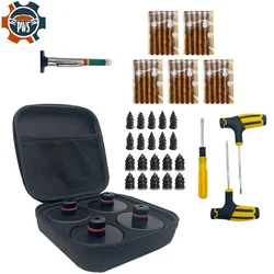 New Car Tire Repair Nail Screw Kit Rubber Floor Lifting Jack Pad Axle Stand Adapter Pucks Tool Chassis For Tesla Model 3 S X Y