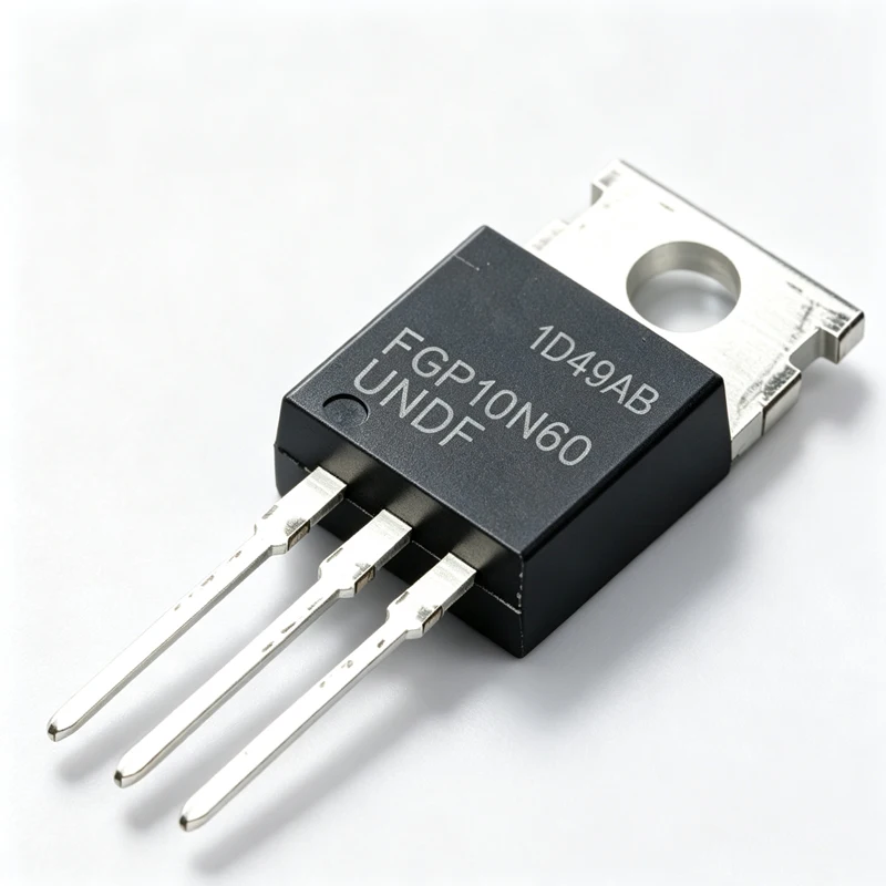 10PCS FGP10N60UNDF silk screen 10N60 TO 220 field effect tube 10A600V
