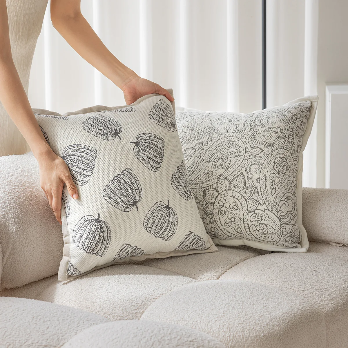 45x45cm French Soft Bedding Throw Pillow Case Dutch Velvet Living Room Sofa Decoration Cushion Cover Soft Headboard Pillowcases