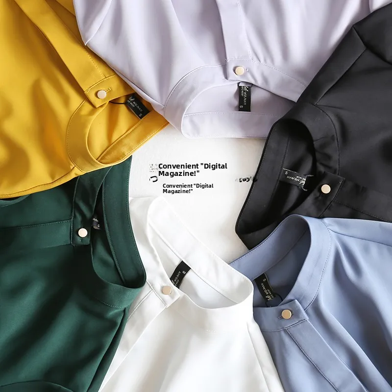 

Elegant Long Sleeve Women's Shirt D Series Commute Dry Match Pendulum Collar Deluest Brand Ladies' Premium Shirt