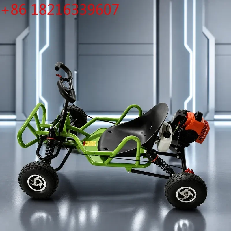 82cc Single Cylinder Air Cooled Go Kart Engine High Torque for Drift Track Beach Off Road Racing Vehicle