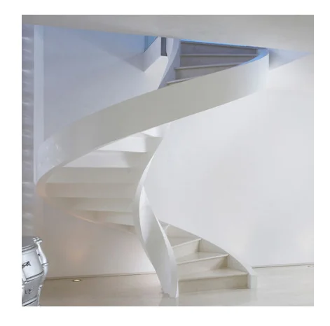 Customization Ace North American Spiral Staircase Modern Interior Staircase Wooden Steps Indoor Spiral Stairs