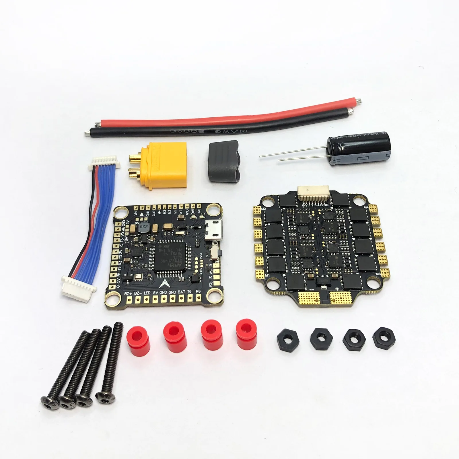 YSIDO Betaflight F4V3S F4 V3 V3S PLUS FC Flight Controller Board Barometer OSD 30A 45A 60A ESC for FPV Racing Drone Quadcopter