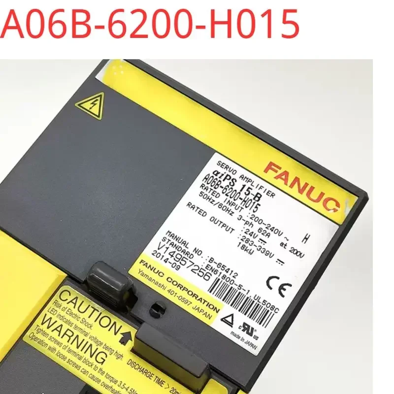 A06B-6200-H015 Second-hand tested ok  Servo Drive in good Condition