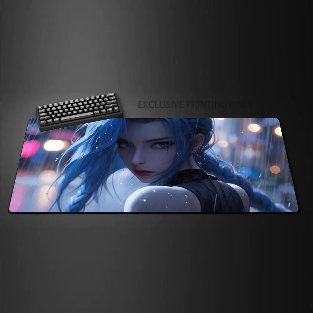 

Arcane Computer Mat Custom Mouse Pad Gamer Desk Protector Table Pads Anime Rug Pc Accessories Gaming Mousepad Deskmat Jinx Mats