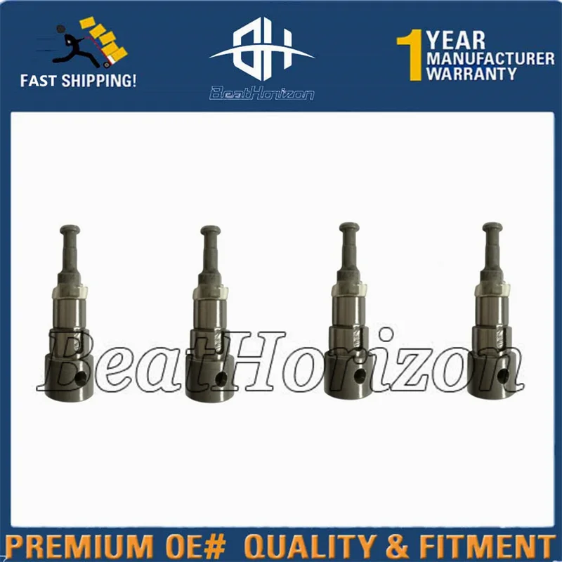 For Yanmar diesel engine parts 4TNV82 4TNE82 4D82 M4 Plunger 129108-51100 1set with 4pcs