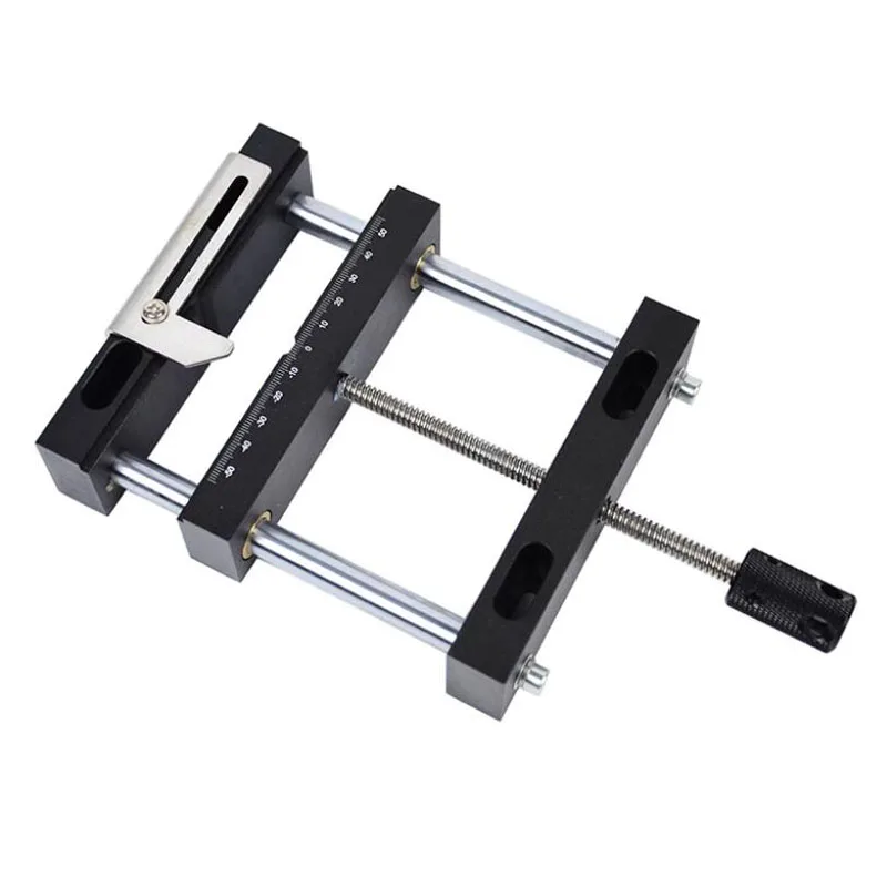 Precision bench fixtures Wood engraving,CNC, jewelry making, heavy duty aluminum engraving machine visors - black electroplating
