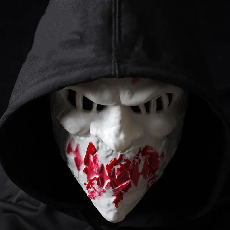 الرعب القاتل الفوضى هالوين قناع حفلة بولي كلوريد الفينيل جيمس ساندين أقنعة لعب الأدوار تطهير الفيلم زي الدعائم تأثيري قناع