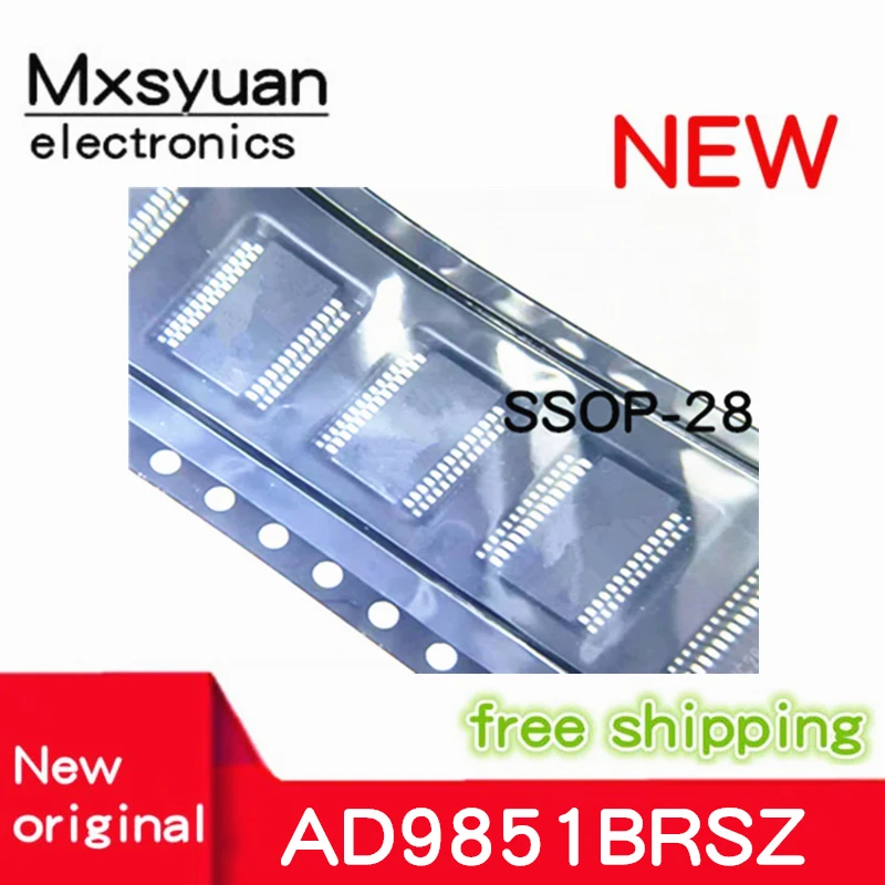 1 قطعة ~ 10 قطعة/الوحدة AD9851BRSZ AD9851BRS AD9851 SSOP-28 جديد الأصلي