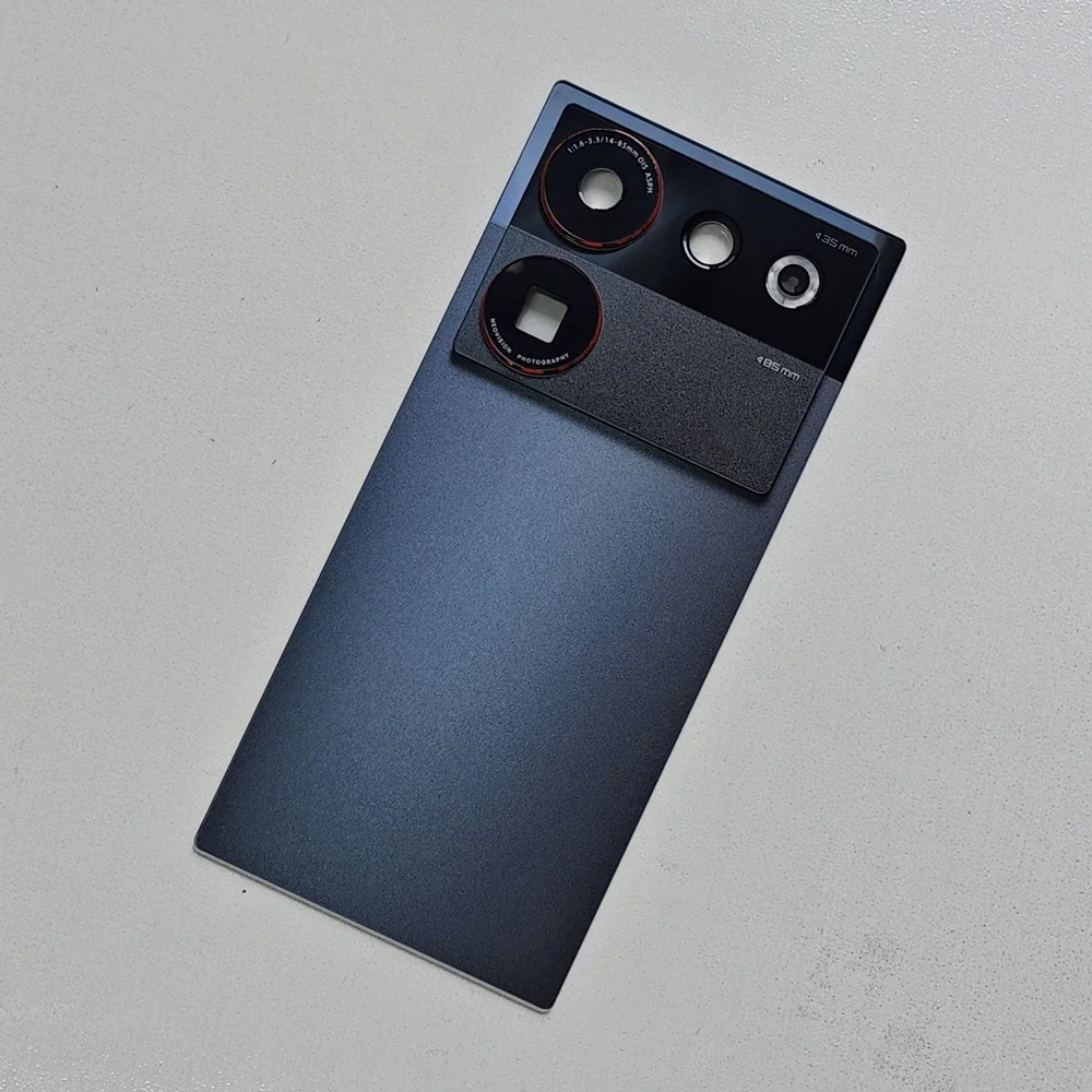 Original Back Cover For ZTE nubia Z50 Ultra Battery Back Cover Housing Rear Door Case NX712J Replace Parts + Camera Lens