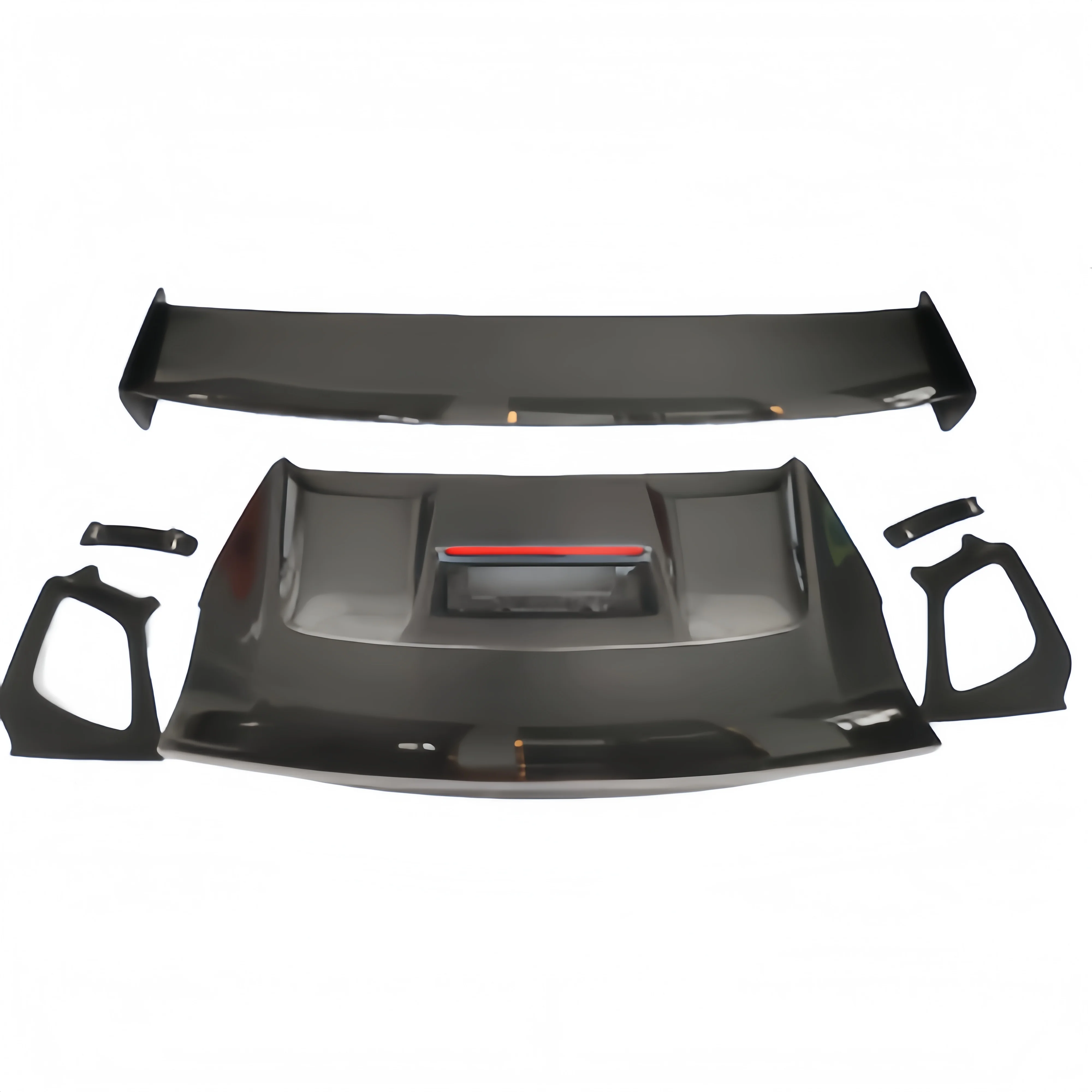 

12-18 for Porsche 911 992 GT Style Dry Carbon Fiber Rear Spoiler Body Components for Modification and Replacement