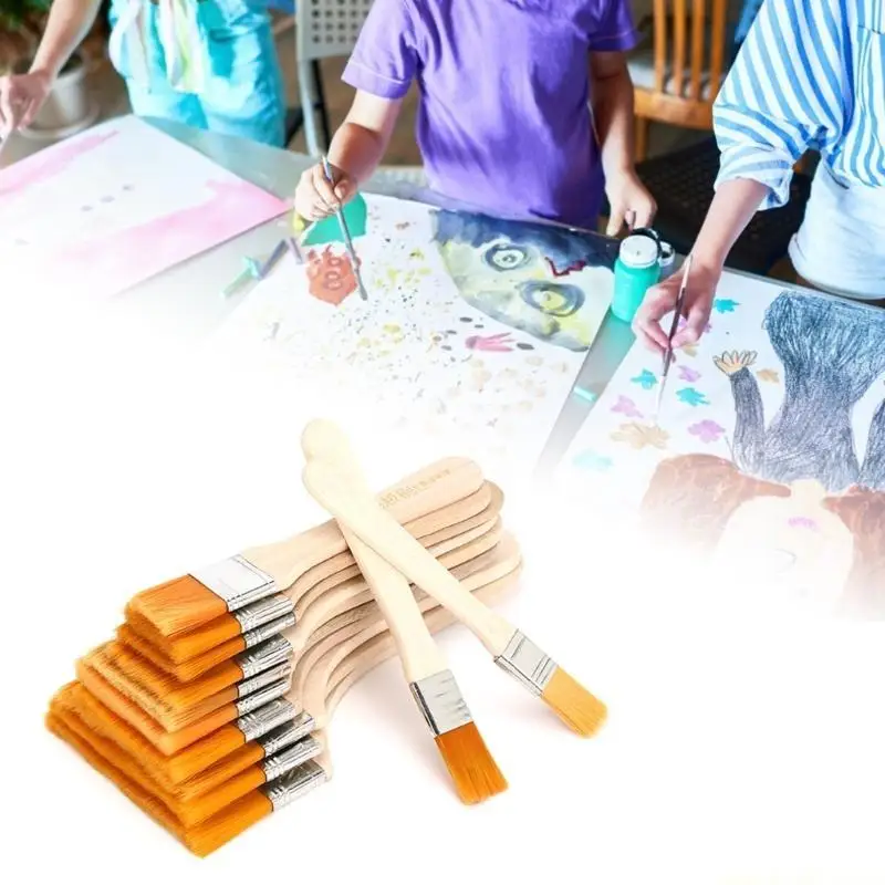 Paint Brushes Small Large Nylon Hair Paint Brush Furniture Brush Cleaner