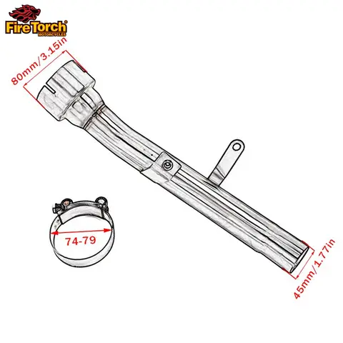 Motorcykel För Suzuki GSX-R600 GSX-R750 GSX-R1000 GSX-S750 GSX-S1000/F B-KING M109R C109R Avgasservomodul 6 best sales gsx s1000 avgasrör - №4