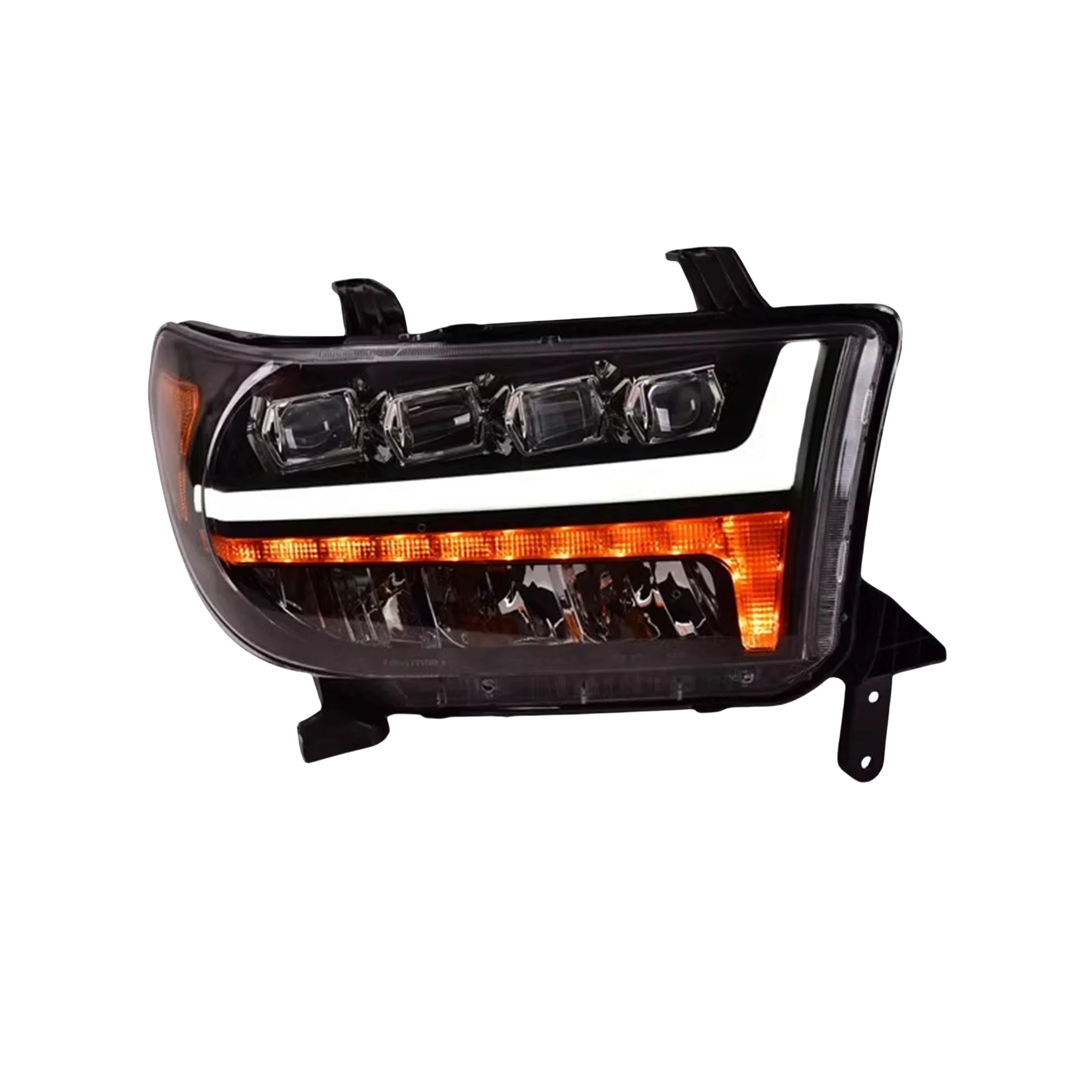 Front Headlight for Toyota Tundra 07-13 Daytime Running Light DRL Head lamp Low High Beam Turn signal