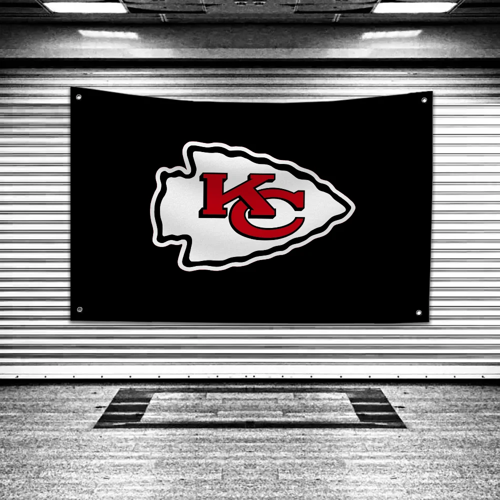 Hanging Flags Garden Flag Banner Small Hand-held Flag Room Decoration Wall Decor Tapestry Kansas City C-chiefs-s Garage Bedrooms